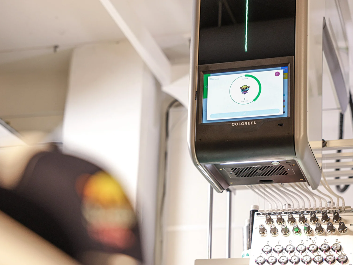 Coloreel + Tajima TMEZ Integration: The Future of Real-Time Embroidery Technology