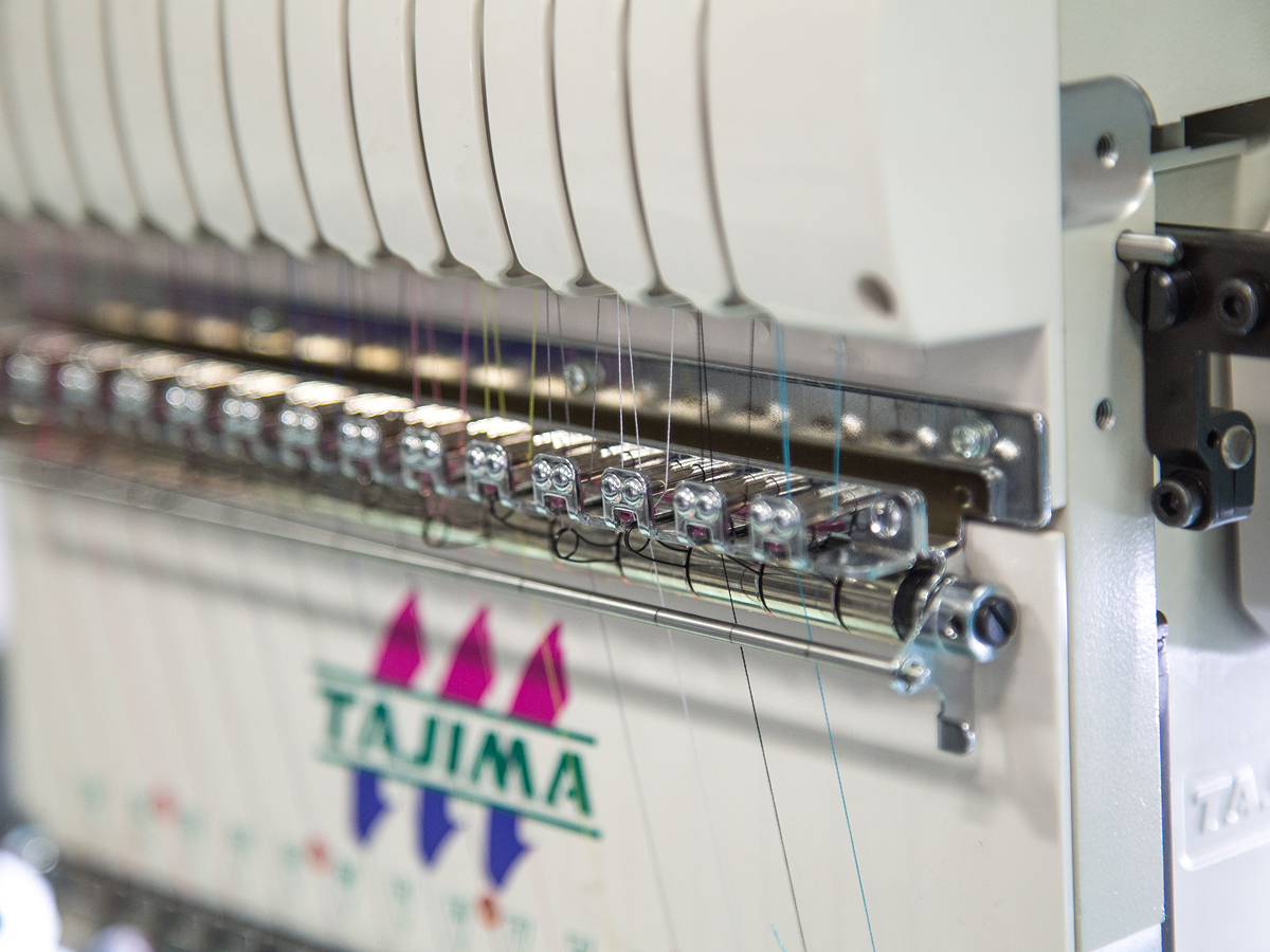 Adding Multi head Embroidery Machines Increased Production