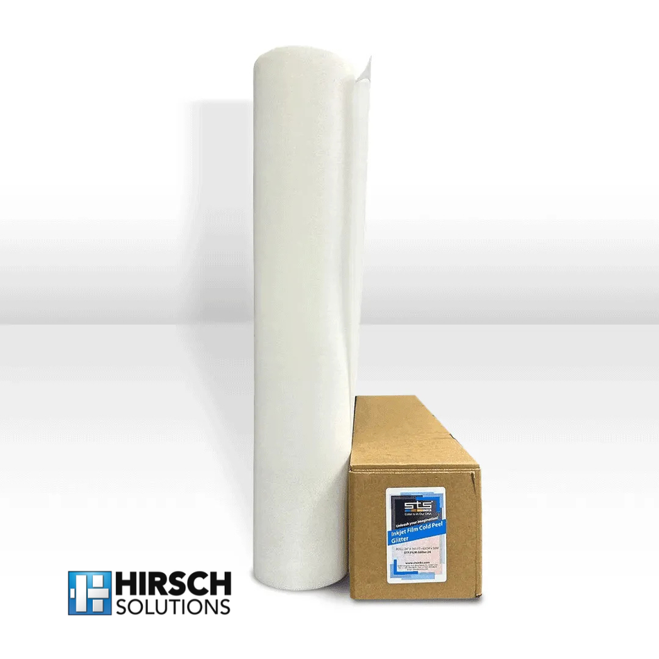 STS Inks DTF Cold Peel Glitter Film 24″ × 164ft Rolls