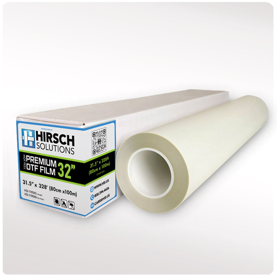 Hirsch Premium 32" HOT PEEL DTF Film DTF Printers (32" x 328')