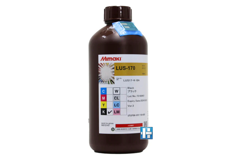 LUS-170 UV Curable Ink for Mimaki UCJV printers