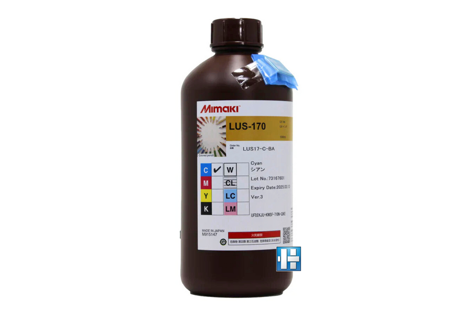 LUS-170 UV Curable Ink for Mimaki UCJV printers