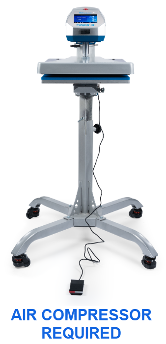 Hotronix Air Fusion IQ Heat Press with FLOOR CADDIE (XRF) – Hirsch Hotronix Air Fusion IQ Heat Press with FLOOR CADDIE (XRF) – Hirsch