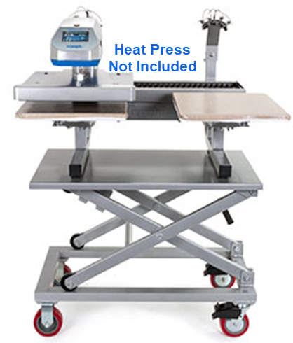 Heat Press Equipment Cart